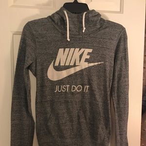 Soft light weight Nike hooded sweater